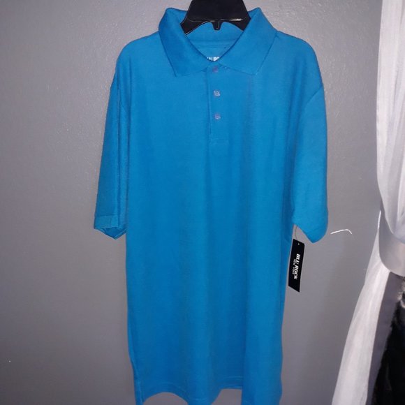 Blu Rock Men's Polo Shirt - Picture 1 of 4